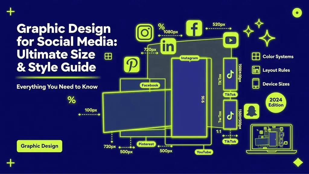 Graphic Design for Social Media: Ultimate Size and Style Guide