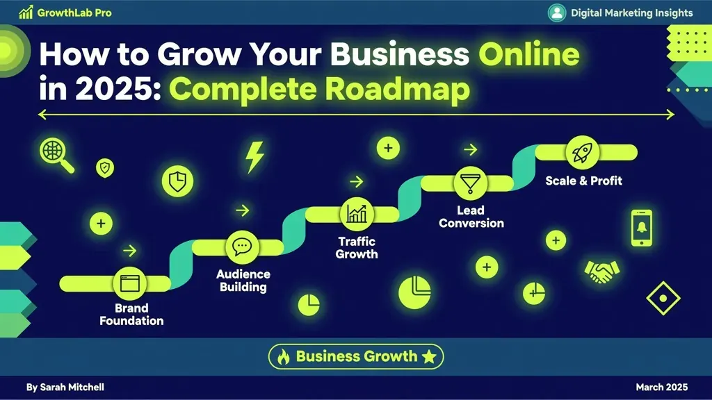 How to Grow Your Business Online in 2025: Complete Roadmap