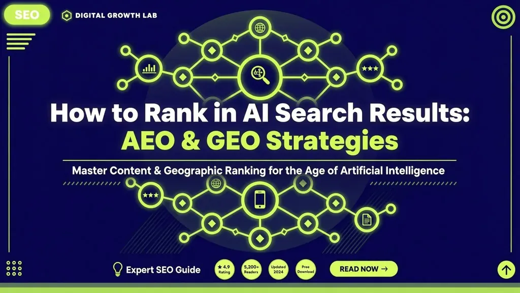 How to Rank in AI Search Results: AEO & GEO Strategies