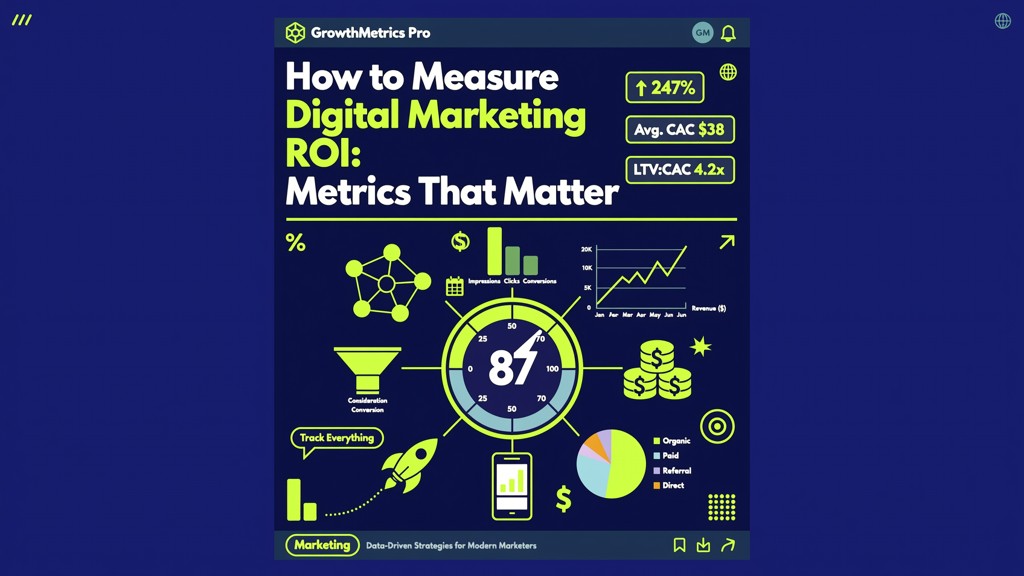 How to Measure Digital Marketing ROI: Metrics That Matter