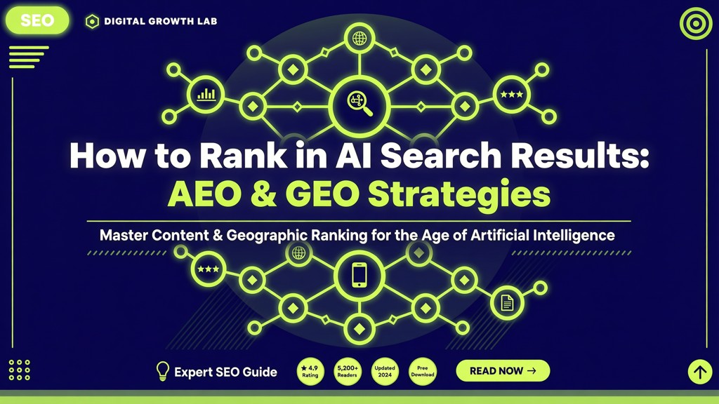 How to Rank in AI Search Results: AEO & GEO Strategies